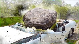 METEORITE HITS HER CAR!! Reaction by howtoPRANKitup 14,917 views 4 years ago 10 minutes, 54 seconds