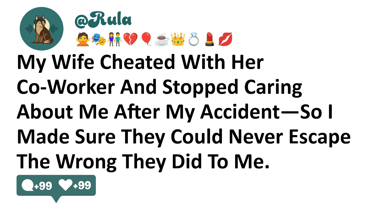 My Wife Cheated With Her Co-Worker And Stopped Caring About Me After My Accident—So I Made Sure...
