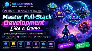 Full Master Full-Stack Development Like Game Based Learning Platform #coding #fullstack #programming Update
