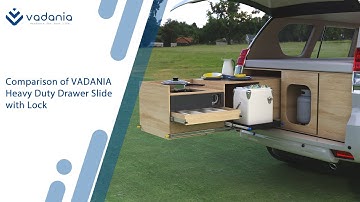 How the VD1551 drawer slides work?