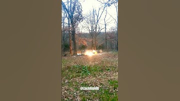 Old tire explodes #boom