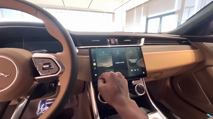 2022 Jaguar XF Pivi Pro Demo and Interior