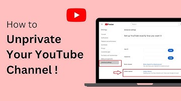 How To Unprivate Your YouTube Channel (Make Your Channel Public) !
