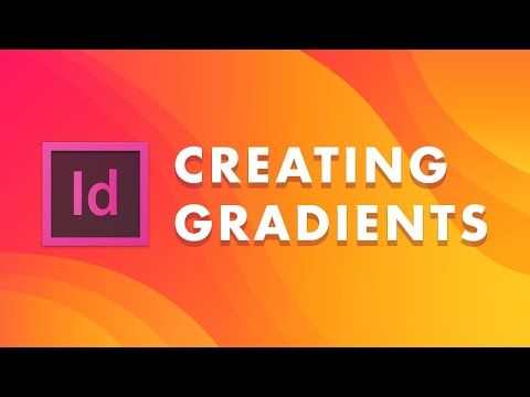 Video: Hur gör jag en gradient transparent i InDesign?