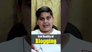 The Sad Truth About Blogging Ft. Umer Qureshi | #Shorts Video by Satish K Videos