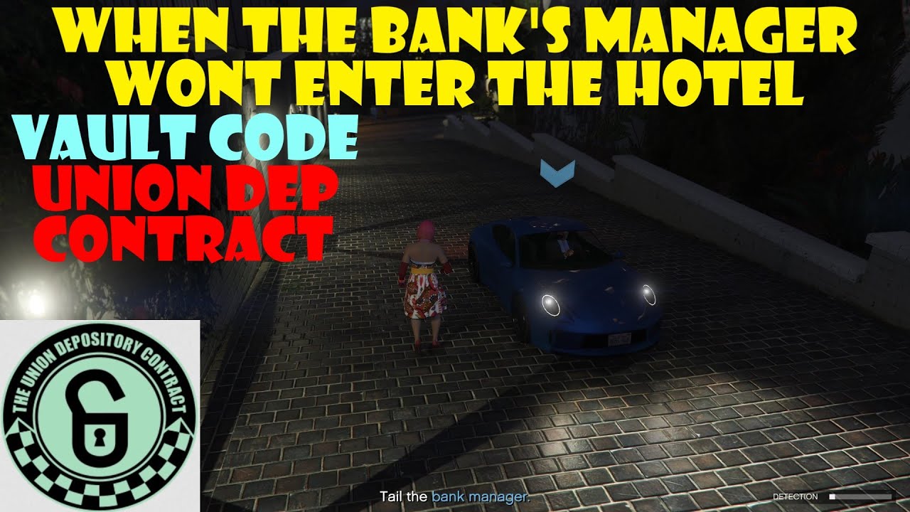 When the Bank's Manager Wont Enter the Hotel Vault Code Union