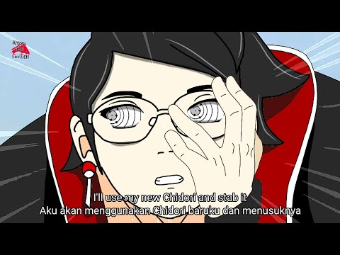 Rinnegan Uchiha Sarada membuat Sinora terkejut - Boruto Naruto Next Generation (2023) Part 532