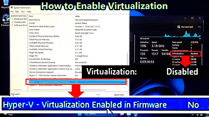 Activation de la Virtualisation : Guide Complet