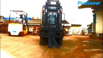 Fork Positioner(hook on type)-Forklift Attachments in South Korea-www.zestlift.com