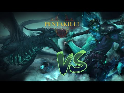 FrogsKingdom - Wukong Pentakil 1vs5 (enemy team with elder dragon)