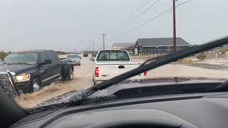 Roadways Submerged After Flash Flooding Hits Nevada Town