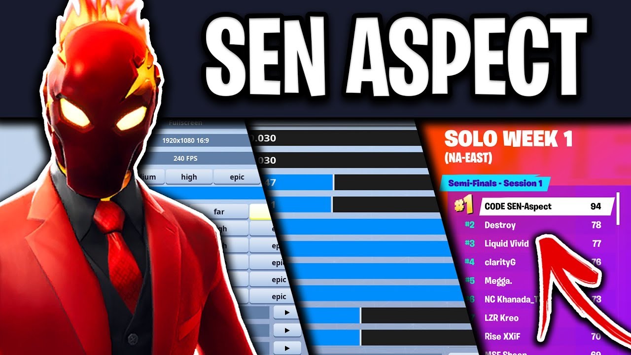 Sen animal fortnite settings