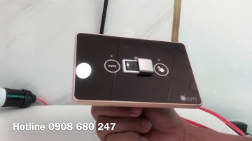 CÔNG TẮC CẢM BIẾN CẦU THANG THÔNG MINH TÍCH HỢP 2IN1 l Smarthome Phú Thái