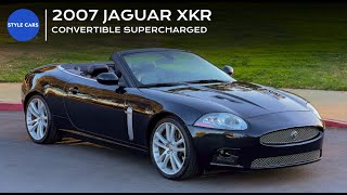 2007 JAGUAR XKR CONVERTIBLE - Interior video 2007 Jaguar Xk8 Convertible