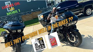 WHICH OIL RUNS BEST IN HARLEY'S? IS THE BIKE QUIETER?@LucasOilProducts  OR @OfficialMobil1 .