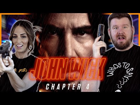 My wife and I watch JOHN WICK 4 for the FIRST time || Movie Reaction