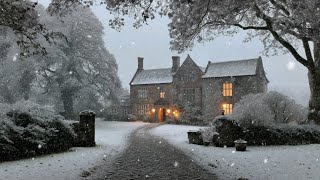 “The House at the End of the Snow Path” — A Silent Winter Manor | Dark Academia screenshot 4