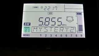 Numbers Station - 5855 kHz AM - Spanish Lady - 5-18-14 5:15 UTC