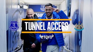 A PERFECT NIGHT UNDER THE LIGHTS! | Tunnel Access: Everton v Newcastle