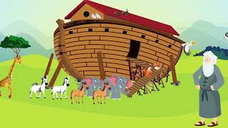 حكاية فلك نوح - حكايتنا - قصص الكتاب المقدس كارتون للأطفال