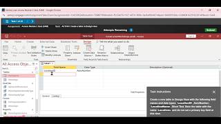 Access Module 2 Quiz SAM | Access Module 2 Quiz (SAM)