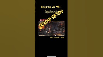 Shujinko & KL VS Th MK1 Part 5: Shang Tsung #mkcombos #mk1 #bobafettlee #shujinko