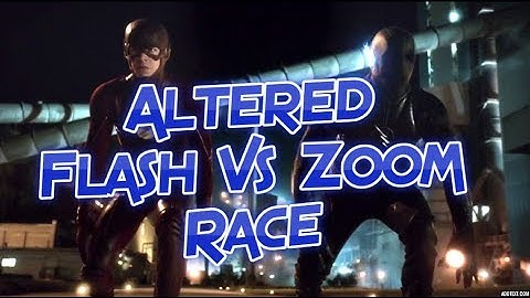 Flash Vs Zoom Race Alternate Version