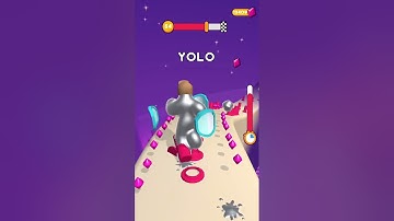 Blob Runner 3D | Ios Gameplay level 54 #bloprunner3d #shorts