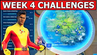 Fortnite: All Week 4 Challenges Guide! Complete Week 3 Challenge Guide!