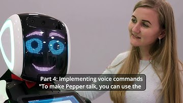 Lesson 7: Unlocking Pepper’s Autonomous Abilities: Speech, Movement, and Perception