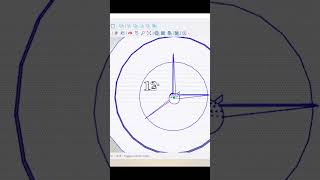 How to Create a 3D clock in SketchUp#bestchillsongsofalltime#3dsketchup #drawingtutorialforbeginners