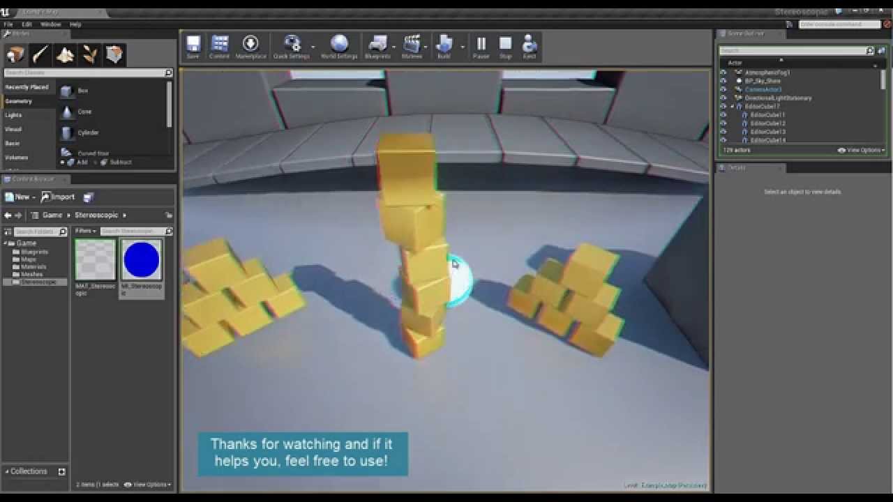 Unreal Engine 4 Stereoscopic Effect YouTube