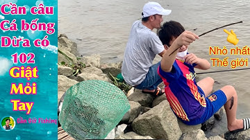 Cách Câu Cá Bống Dừa Độc Nhất Vô Nhị l Cần Câu Nhỏ Nhất Thế Giới l Cần Giờ Fishing #14