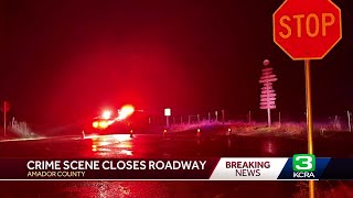 CHP investigation in Amador County prompts road closure