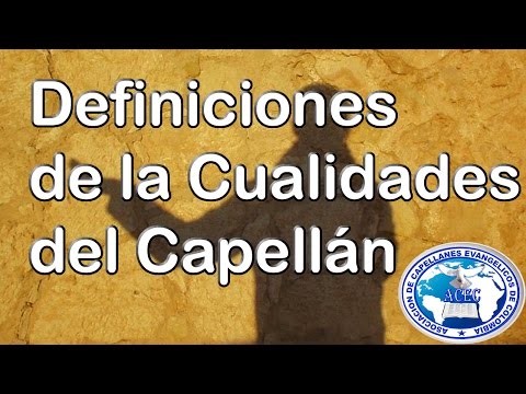 Cualidades De Un Capellán