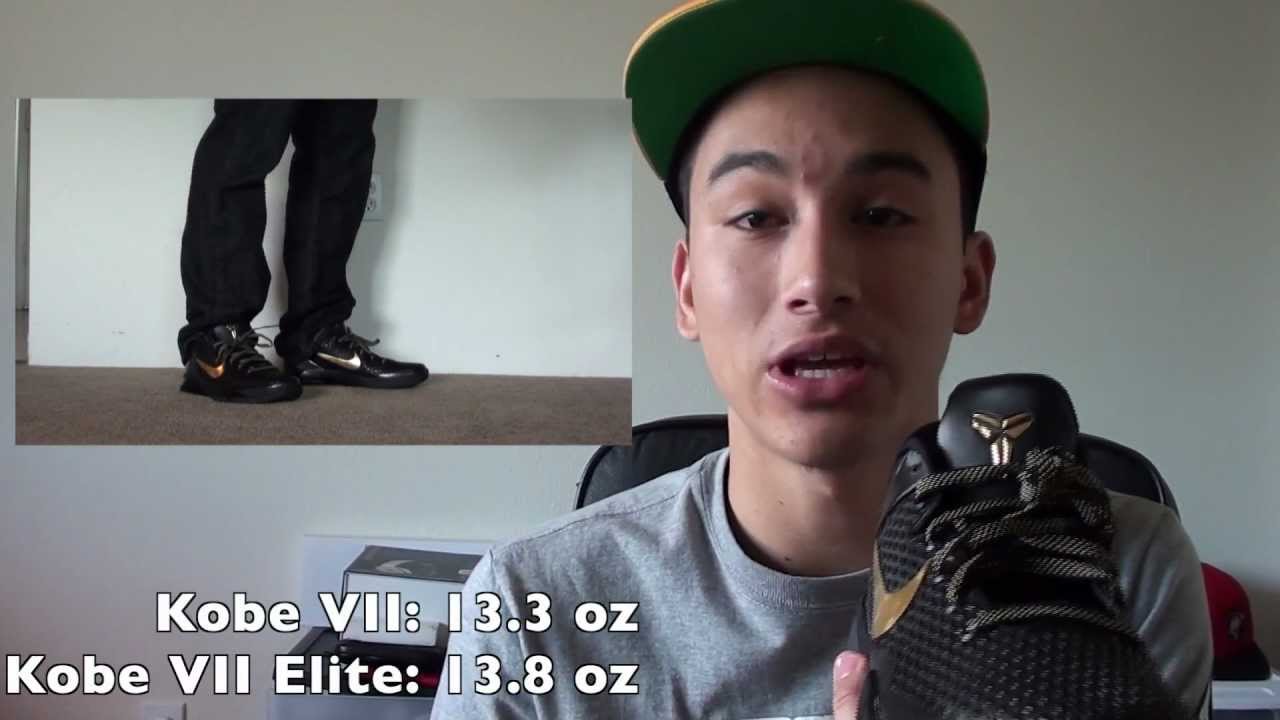 Nike Zoom Kobe VII Elite (Black/Gold) Pickup On Feet Review