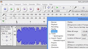 LibriVox Specs For Audacity