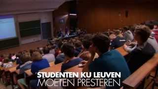 KU Leuven heeft beslist, slechte studenten mogen niet verder doen.