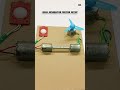 Dual Generator Motor Experiment | High Speed String Power Electricity Test