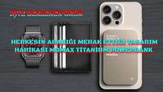 Beklenen ürün İnceleme Video Momax Titanium Magsafe Power Bank