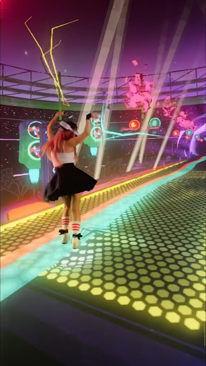 CARAMELLDANSEN in DANCE DASH #dancedash #vrgaming  (ooh ooh oowa oowa)