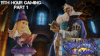 Let's Play | GrimGrimoire OnceMore Part 1- New Student