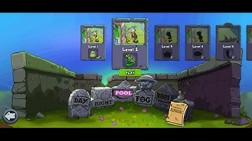 Plants vs Zombies - Gameplay Walkthrough Part 9 - POOL: Level [1-2] (iOS, Android)