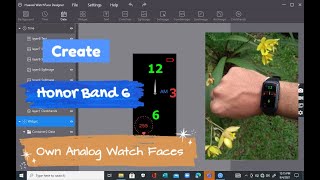 Create your own Huawei/honor Analog watch face screenshot 3