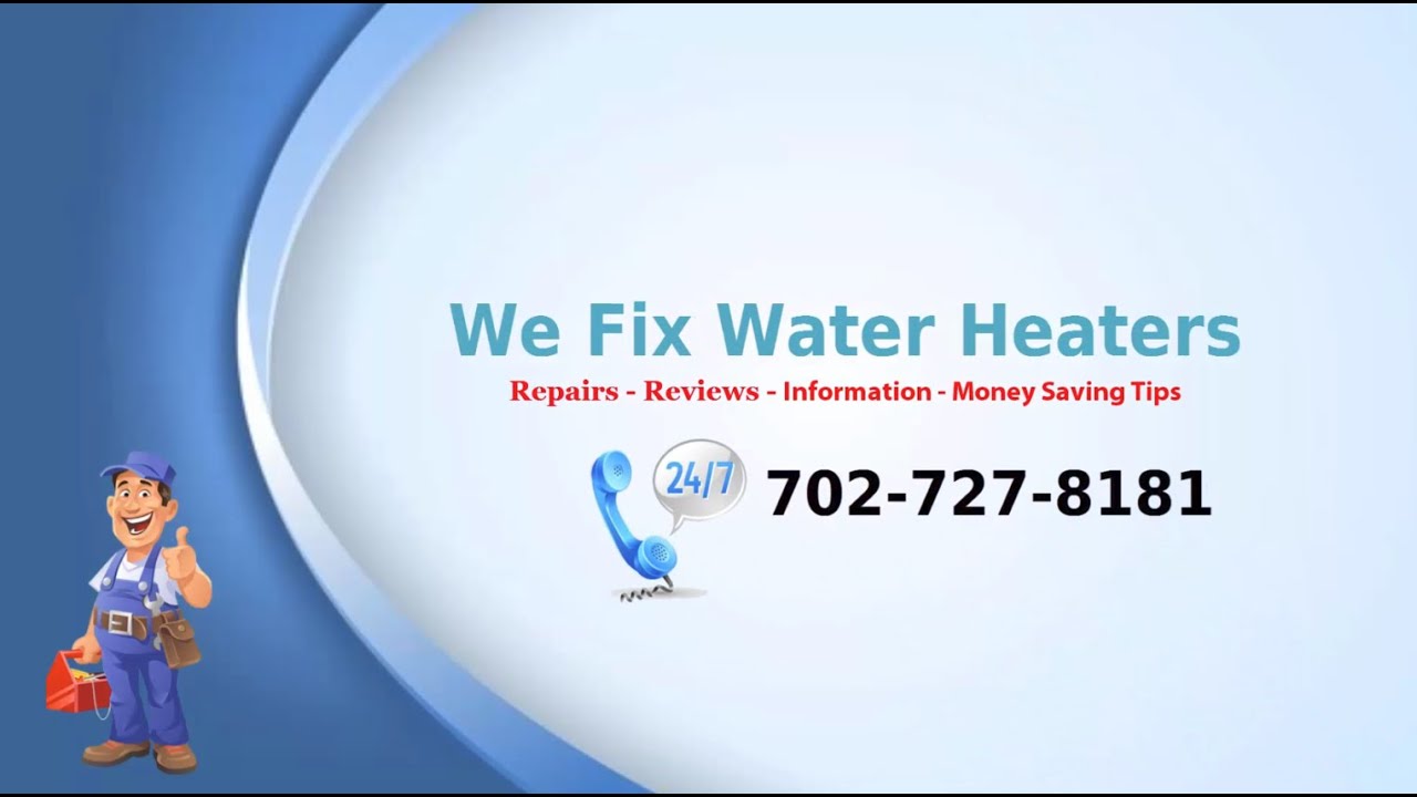 Gas Water Heater Repair Company Henderson NV YouTube