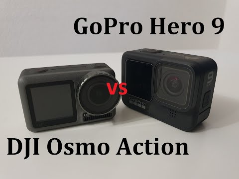 GoPro Hero 9 vs DJI OSMO Action. Video & photo comparitson / Сравним GoPro Hero 9 и DJI Osmo.