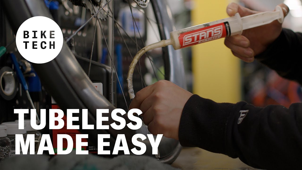 How to Install Tubeless Road Tires Bike Tech The Pro’s Closet YouTube