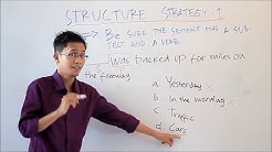 Strategi Cara Menjawab Soal Structure Tes TOEFL dengan Benar dan Cepat - Tips Tes TOEFL Online #1 - Durasi: 7.31. 