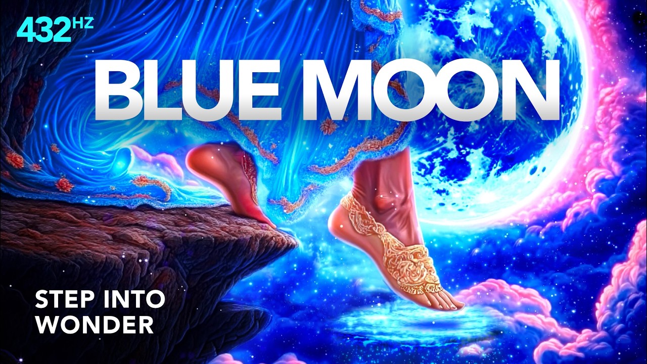 432 Hz BLUE MOON Rising, Something Beautiful is Heading Your Way