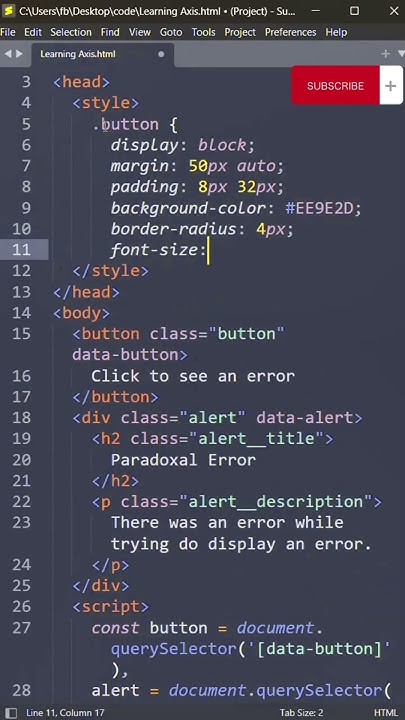 Onclick Function Using JavaScript - YouTube